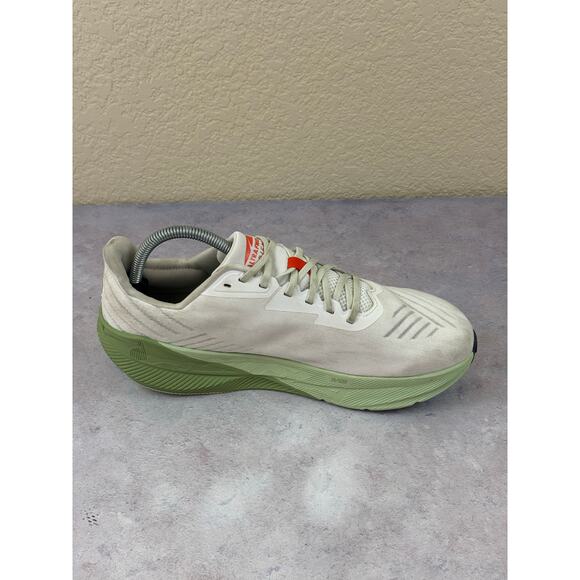 Altra Sneakers Men Sz 9 FWD Experience Running Shoes Beige Green Trainers Read - Picture 11 of 13